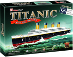 3D-pusle Cubicfun Titanic Small T4012H, 45 cm x 13 cm, 35 tk, mitmev&auml;rviline