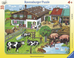 Pusle Ravensburger Animals and their Families 066186, 32.5 cm x 24.5 cm, 33 tk, mitmev&auml;rviline