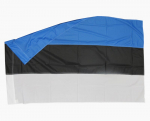 Riigilipp Eesti, 165 cm x 105 cm, sinine/must/valge