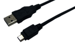 Juhe Logilink Mini USB / USB Mini USB male, USB 2.0 A male, 2 m, must v.