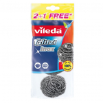 Metallist k&uuml;&uuml;rimissvamm Vileda, h&otilde;be v., metall, 3 tk