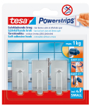 Riidekonks Tesa Powerstrips, kroom v.