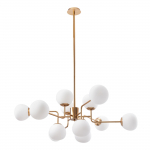Valgusti rippuv Maytoni Modern MOD221-PL-12-G, E14, 12 x 40 W, valge v.