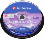 Andmekandja Verbatim, 8.5 GB, 10tk