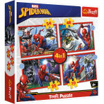 Pusle Trefl Spider-Man, 28.5 cm x 20.5 cm, 207 tk, mitmev&auml;rviline