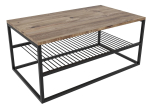 Kohvilaud Kalune Design Asude, must v./m&auml;nd v., 95 cm x 55 cm x 43 cm
