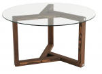Kohvilaud Kalune Design Miro, p&auml;hklipuu v., 75 cm x 75 cm x 40 cm