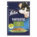 Kassi m&auml;rgtoit Purina Felix Fantastic, k&uuml;&uuml;likuliha, 0.85 kg