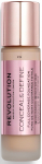 Vedel jumestuskreem Makeup Revolution London Conceal & Define, f9, 23 ml