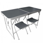 Matkam&ouml;&ouml;bli komplekt Patio 5-Piece Furniture Set Black