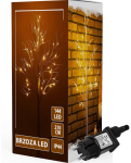 Dekoratsioon "Puit" Springos CL0953 LED-valgustusega, 210 cm, valge v.