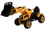 Laste elektriline traktor Lean Toys Excavator LT3405, oranž v.