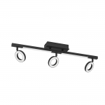 Valgusti lagi Eglo Cardillio 900515, LED, 3000 &deg;K, 5 x 3.2 W, must v.