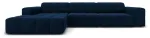 Nurgadiivan Micadoni Home Jennifer Velvet, s&uuml;gavsinine v., vasak, 284 x 166 cm x 70 cm