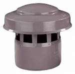 Ventilatsiooni kattekork kanalisatsiooni jaoks sisekanalisatsioonile Wavin Optima, 110 mm