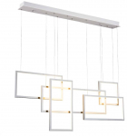 Valgusti rippuv AZzardo Quadratus AZ2851, LED, 3000 &deg;K, 1 x 105 W, valge v.