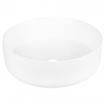 Vannitoa kraanikauss, keraamiline, 36 cm x 36 cm x 12 cm, valge