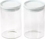 Toidu s&auml;ilitamise konteinerite komplekt Kesper, 0.8 l, l&auml;bipaistev v.