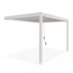 Aiatelk Pergola Elegance Wall, 400 x 256 cm, valge v.