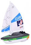 M&auml;ngupaat Sailing Boat ZA5234, valge v./roheline v.
