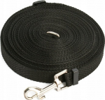 Koera rihm LeanToys Leash, must v., S-M
