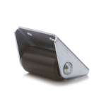 Ratas 20/N, 2.3 cm, &Oslash; 2.3 cm, kroomi/must/roostevaba teras