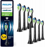 Elektrilise hambaharja otsik Philips HX6068/88, must v., 8 tk
