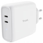 Telefoni laadija Trust Maxo, USB Type C, valge v., 65 W