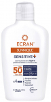 P&auml;ikesekaitsepiim keha jaoks Ecran Sunnique Sensitive SPF50+, 200 ml