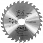 Saeketas Verke V44040, 200 mm x 32 mm