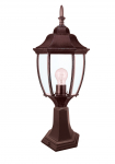 Vabalt seisev v&auml;lisvalgusti Domoletti EL-560P2, 100W, E27, IP44, must/punane, 21 cm x 60 cm