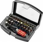 Kruvikeeraja ja otsiku komplekt Yato YT-04622, S2, 1/4"