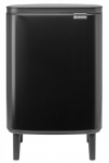 Pr&uuml;gikast Brabantia Bo Hi Matt Black 227226, must v., 12 l, 45.5 cm x 29.5 cm