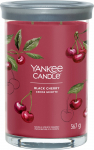 K&uuml;&uuml;nal, l&otilde;hna Yankee Candle Signature Black Cherry, 60 - 100 h, 567 g, L&auml;bipaistev v./Roosa v.