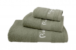 Vannir&auml;tikute komplekt Pierre Cardin 1227 Green Moss, khaki v., 140 cm x 70 cm, 3 tk