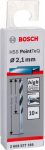 Metallist puurikomplekt Bosch PointTeQ, metall, hss, silindriline, 2.1 mm x 4.9 cm