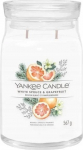K&uuml;&uuml;nal, l&otilde;hna Yankee Candle Signature Large White Spruce & Grapefruit, 65 - 80 h, 567 g, Valge v.