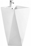 Vannitoa kraanikauss Mexen Ida, keraamiline, 47 cm x 47 cm x 84 cm, valge