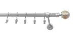 Kardinapuu komplekt Karpol Olimp Ball, 400 cm, &Oslash; 19 mm, roostevaba teras v.