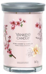 K&uuml;&uuml;nal, l&otilde;hna Yankee Candle Signature Pink Cherry & Vanilla, 60 - 100 h, 567 g, Roosa v.