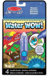 Joonistustarvik Melissa & Doug Water Wow Dinosaur, violetne