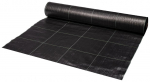 Umbrohuvastane agrotekstiil Bradas Grid, must, 50 m x 0.4 m, 130 g/m&sup2;