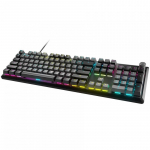 Juhtmega m&auml;nguklaviatuur Corsair K70 CORSAIR MX Red, DE, must (kahjustatud pakend)