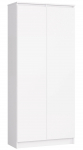 Kontorikapp Akord Furniture Factory R80 2D 8P CLP, valge v., 180 cm x 80 cm x 35 cm