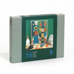 Mosaiik Djeco Atelier 73, mitmev&auml;rviline