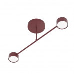 Valgusti lagi Emibig Halo, GX53, 2 x 12 W, punane v.