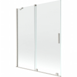 Vannisein Mexen Velar, 140 cm x 150 cm, brushed nickel v./l&auml;bipaistev