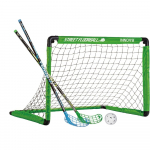 Spordim&auml;ngude komplekt Buddy Toys Floorball, 90 cm x 59 cm, roheline v.