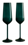 &Scaron;ampuseklaaside komplekt Hermia TYRAKLE574, klaas, 0.195 l, 2 tk, roheline v.
