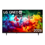 Televiisor LG 55QNED72B3B, 55 ", 4K Ultra HD